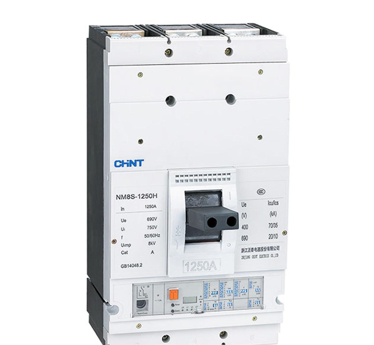 Авт. выкл. NM8S-0800S 3Р 800А 50кА с электронным расцепителем