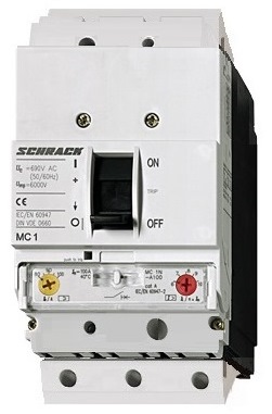 MC1-3S- 25B-A020 In= 20A, Iтр=0,8-1In, Iэр=350A, 3P 25кА Авт. выкл., ТМ расцепитель+втычной модуль