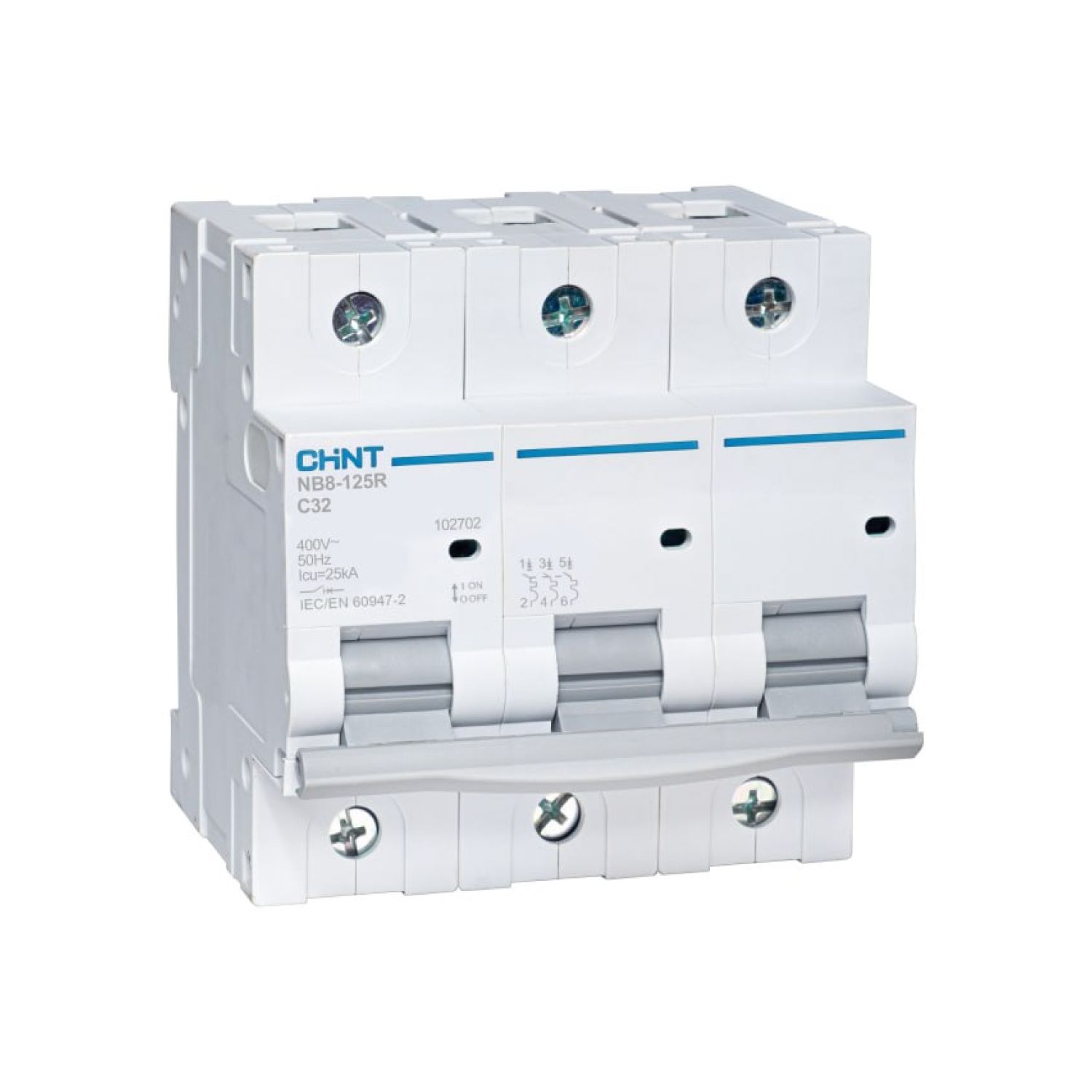 Авт. выкл. NB8-125R 3P 100А 20кА хар-ка B