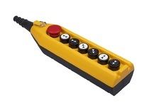 Пульт управления 7-и кнопочный, 2-х скоростной, с аварийной кнопкой