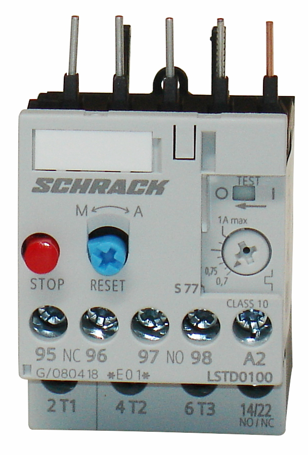 LST 00 Термореле  1,00А/0,25кВт (0,70-1,00А) размер 00