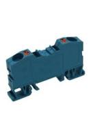 OPK SLIM 2,5/5,9mm Клемма синяя проходная закрытая, пружинные зажимы, 24A
