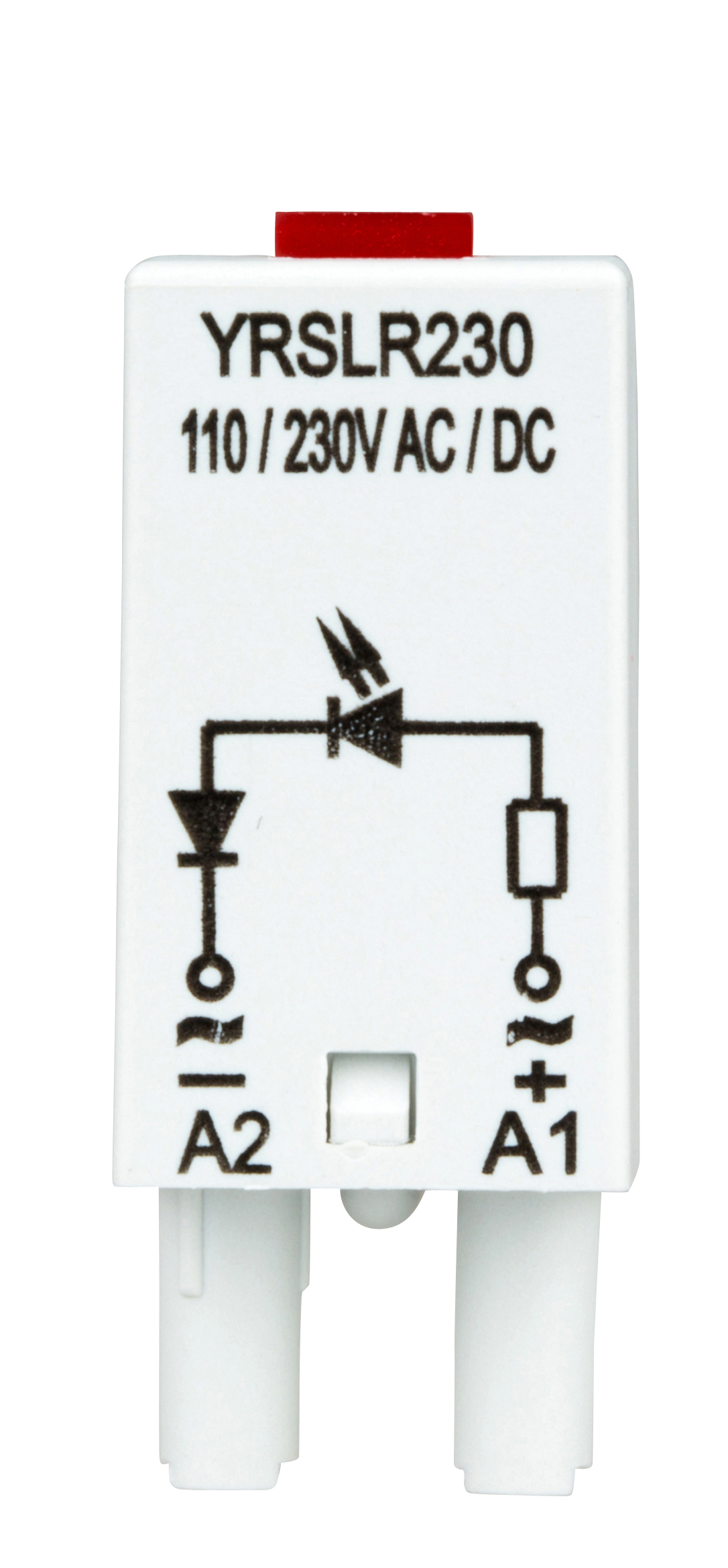 S-Relay RS,RS5,RXT модуль светодиода, красный, 110/230V AC/DC