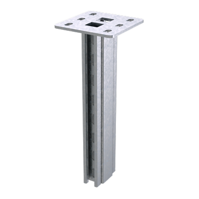 Подвес вертикальный двойной усиленный L500, горячеоцинкованный