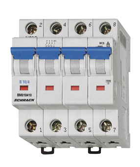 BM  6кА 4p C 63A Автоматический выключатель