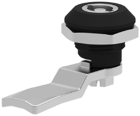 Замок 201P М-22 на четверть поворота, полиамид, личинка DB 5мм, IP65, без ригеля