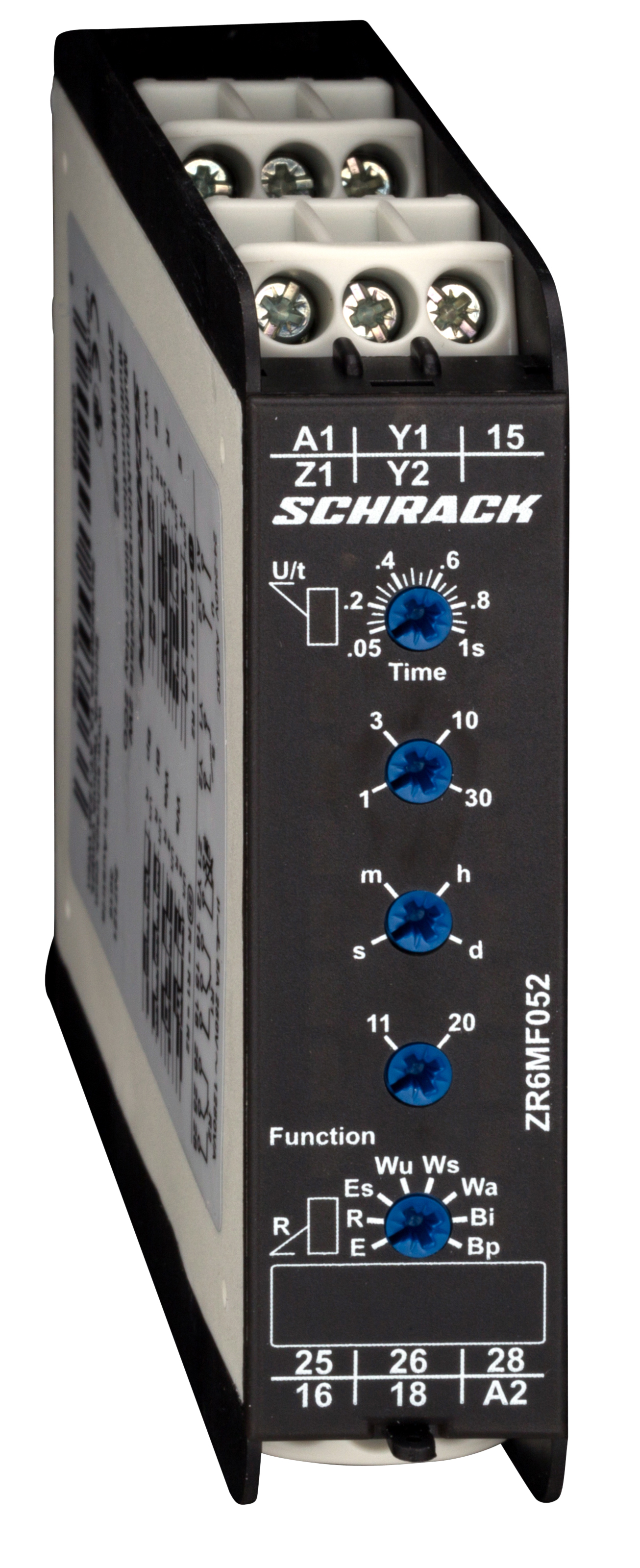 ZR6M Многофункциональное реле времени 24-240VAC/DC, 5A, 2ПК контакт с задержкой включения и выключен