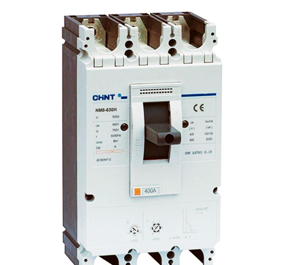 Авт. выкл. NM8-630S 3P 400А 70кА