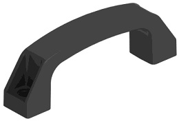 Ручка для шкафов, полиамид L-115мм