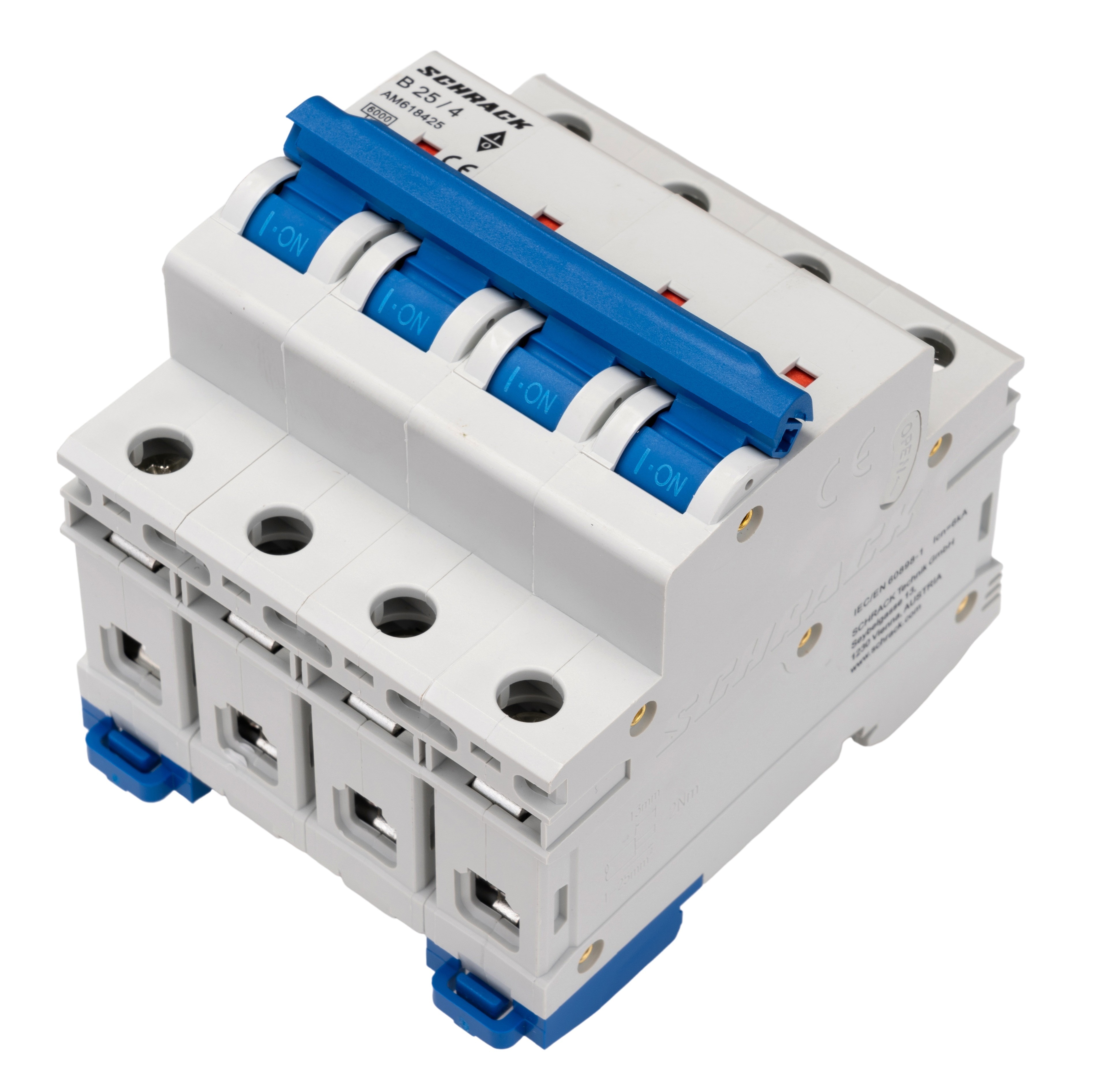 AM 6кА 4p B 25A Автоматический выключатель
