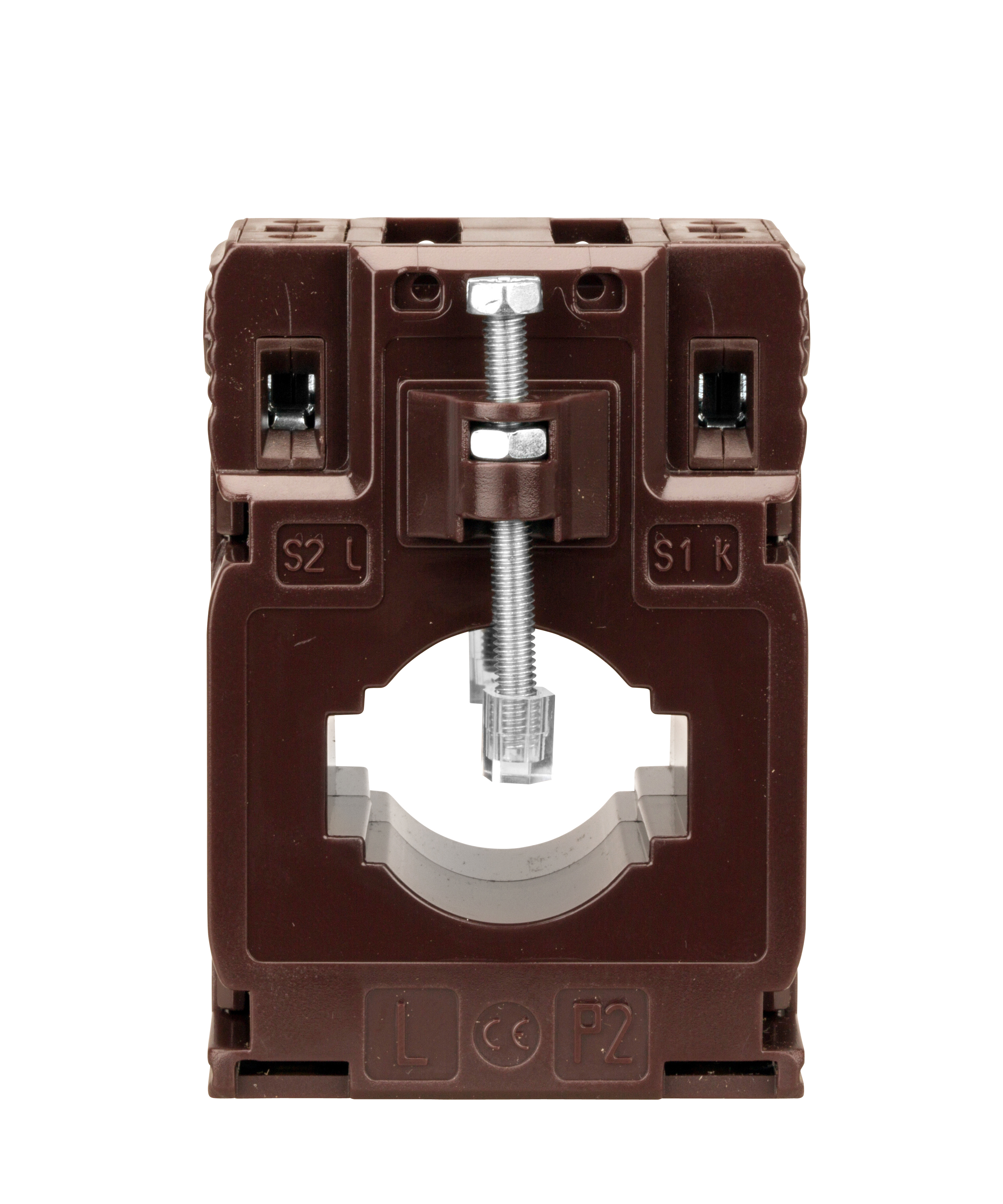 Трансформатор тока  150/5A, 1,5VA класс 0,5, 3VA класс 1, для шины 30х10, d=27, s