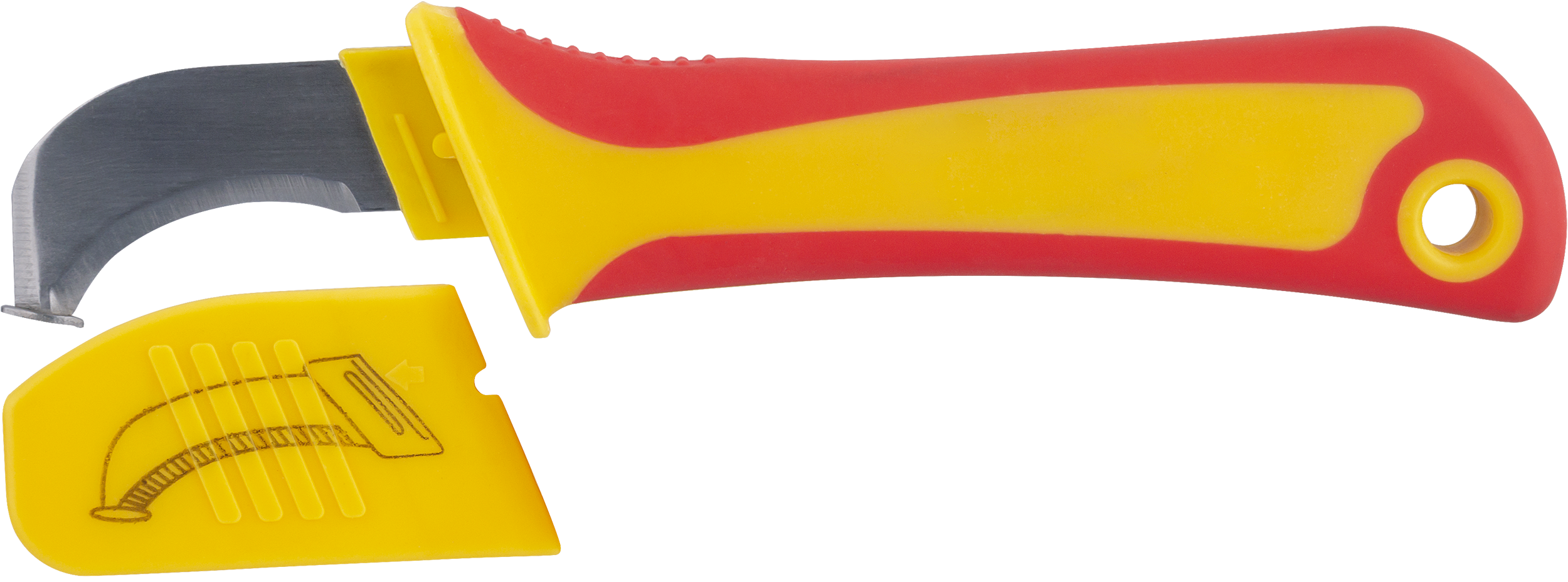 ОНЛАЙТ 82 963 OHT-Nmd02-185 (Нож диэлектрический, с пяткой)