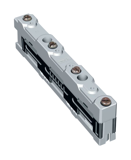 Держатель шин 3полюса серии WR до 630A для системы 60мм  внутреннее креплением.