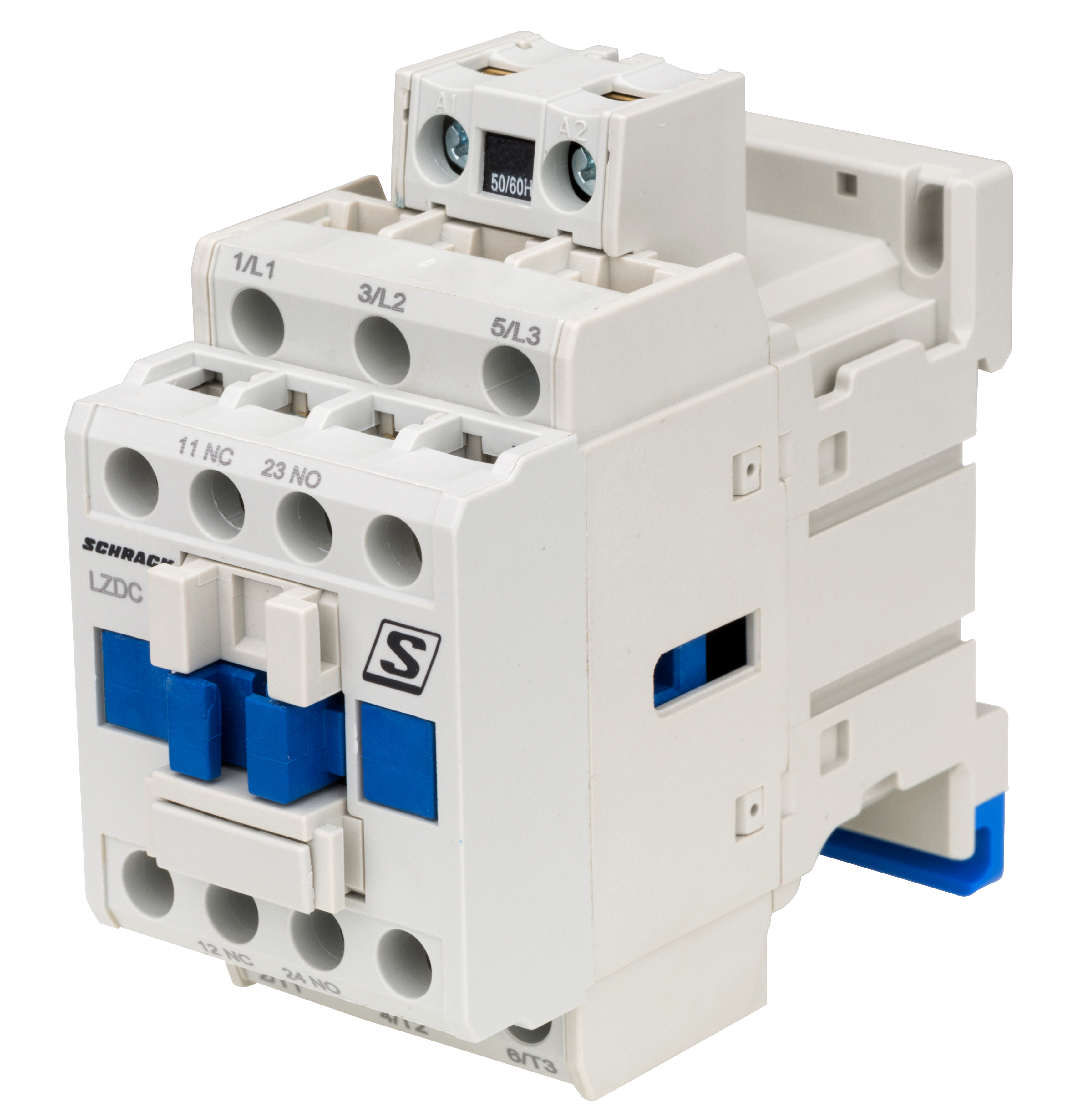 LZD Контактор CUBICO  Classic  12А/5,5кВт АС3 380В, 230В 50/60Гц 1НО+1НЗ контакт