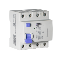 FMC-3P+N 25A 30mA 6kA тип A, 4M УЗО