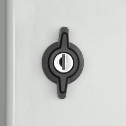 Замок с ключем  для щита MINIPOL