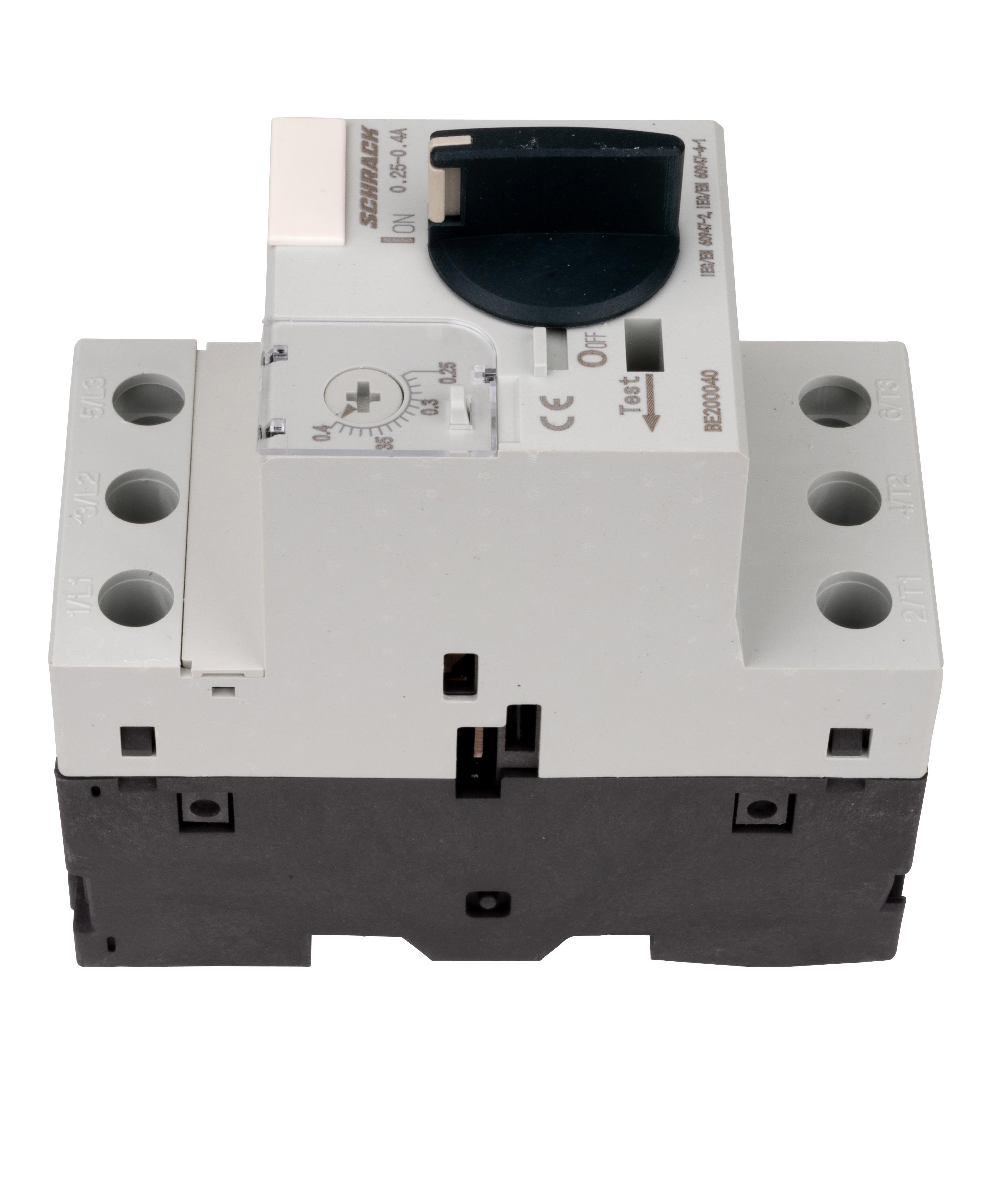 BE2 3p  0,40A (0,25-0,40) 0,09кВт Автомат защиты электродвигателя