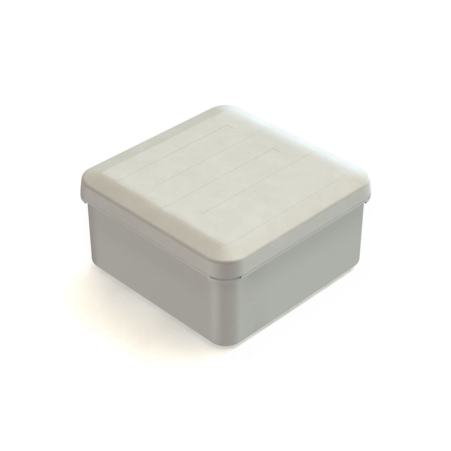 Коробка распаячная для наружнего монтажа с гладкими стенками,100х100х50мм, IP55