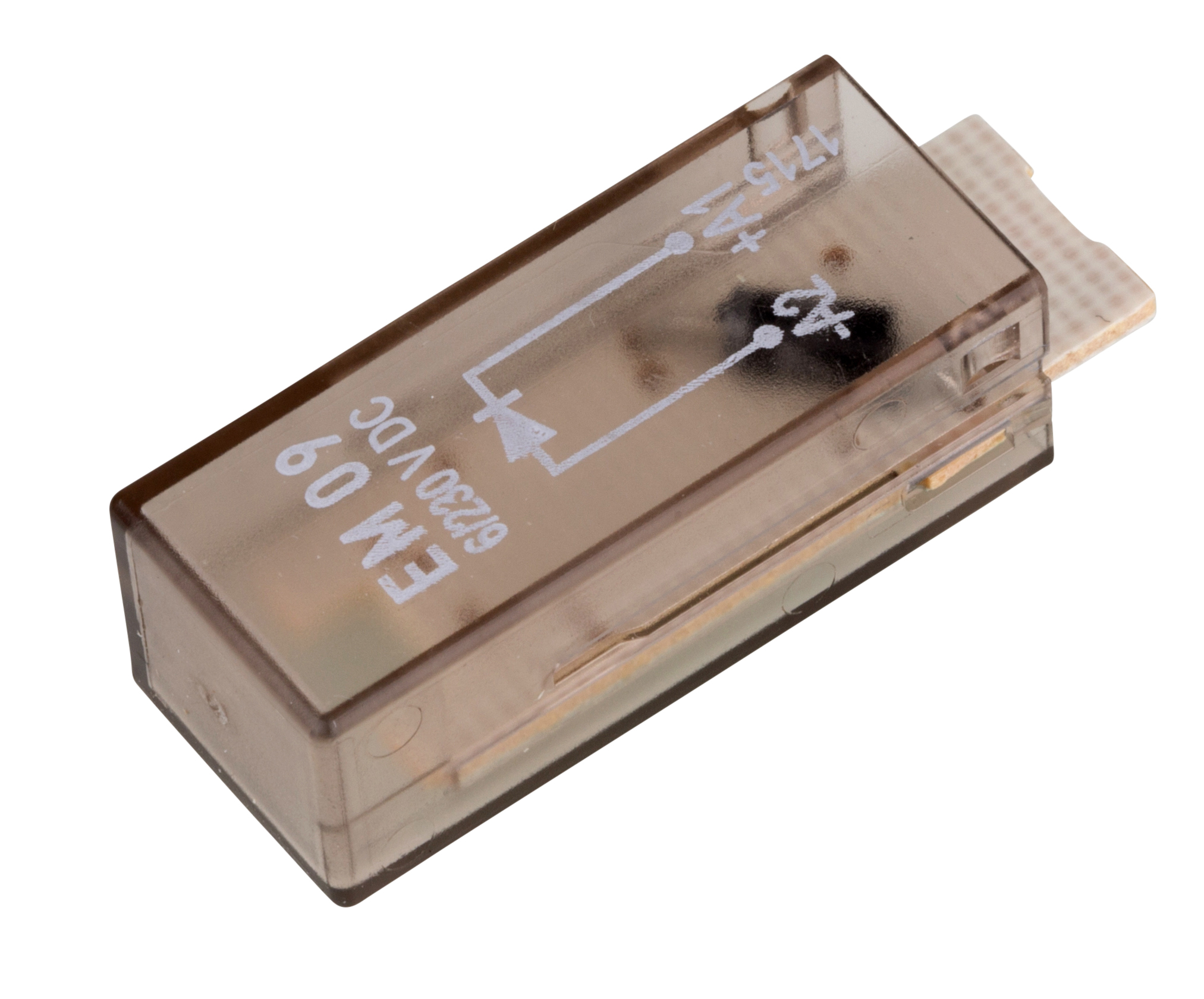 Модуль защитного диода, 6-230V-DC, A1+, EM09