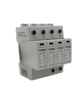 FML-40-440/4S Разрядник 4P Imax=40кА (8/20), In=20kA (8/20), Uc=440V, класс 2 (C), 4M, сигнальный контакт