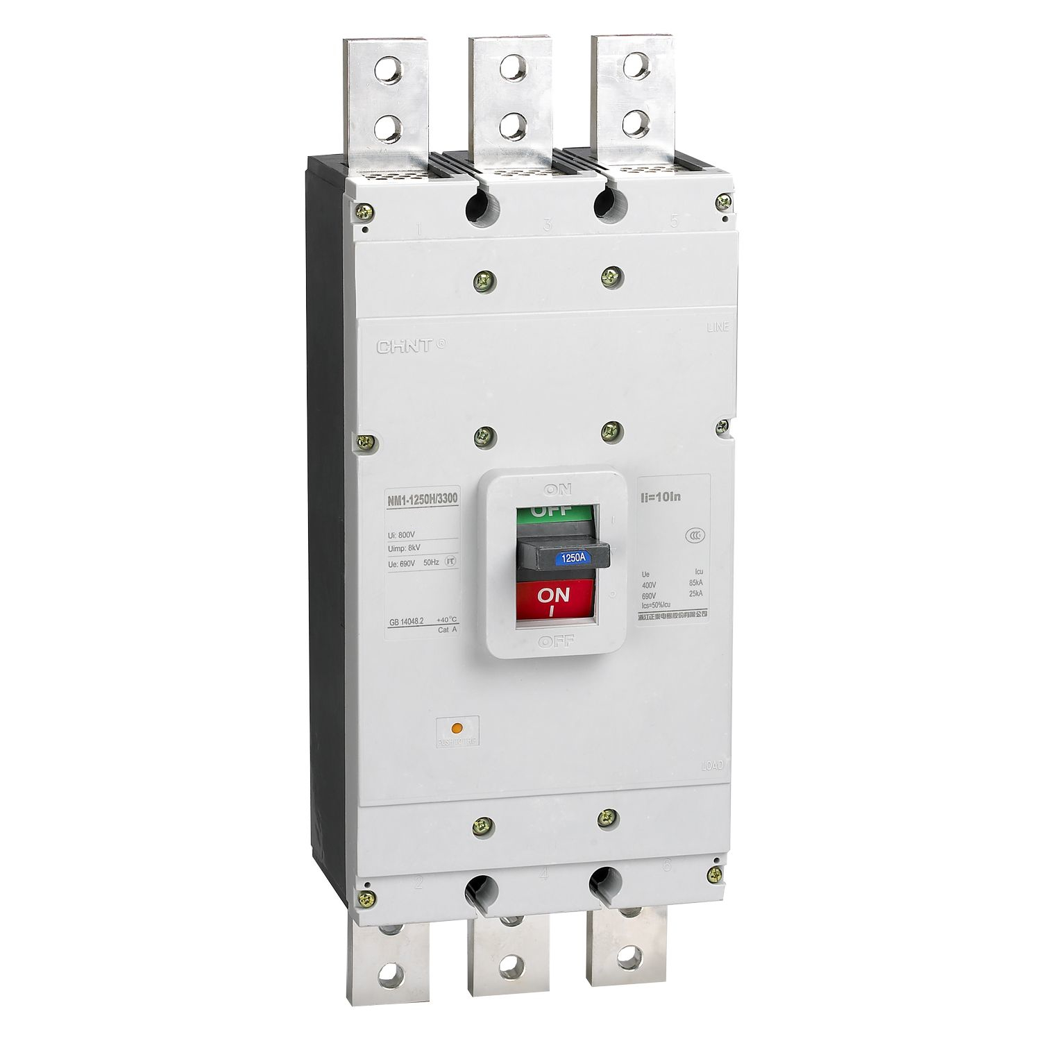 Авт. выкл.  NM1-1250H/3P 1250А 65кА