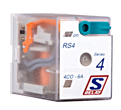 S-Relay промежуточное реле 4 переключ. контакта 6А 230VDC                                           
