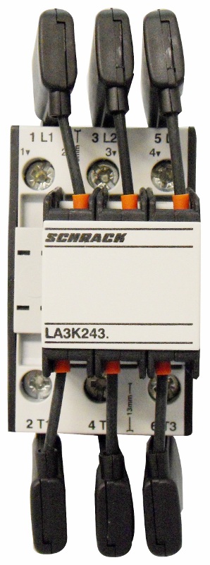 LA3K Контактор подключения конденсаторов  20кВар, 220-240В АС, 50/60Гц без блок контактов
