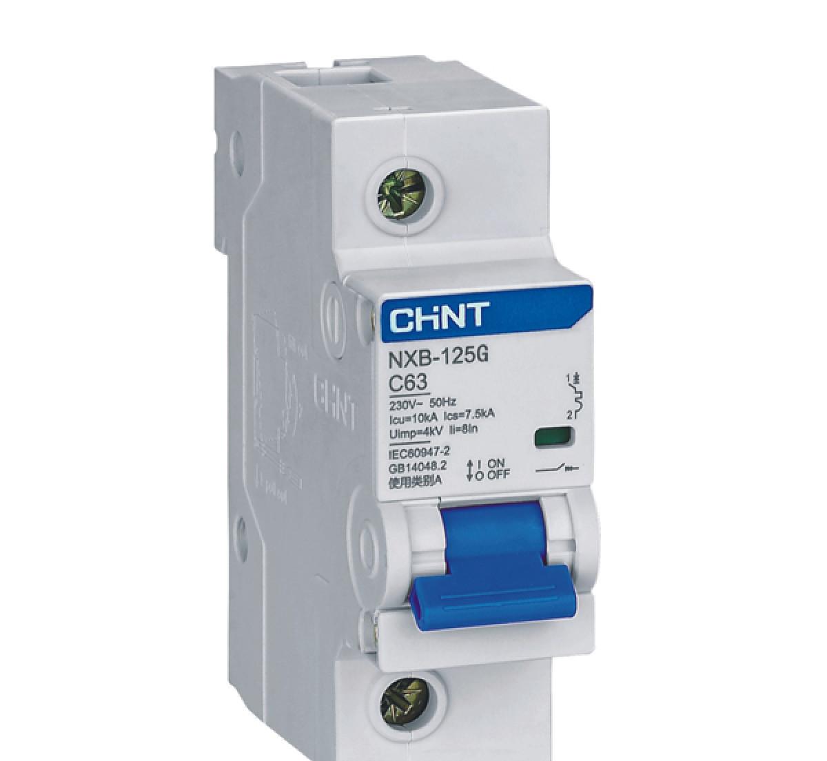 NXB-G125C 1P 100A 10kA х-ка C 1,5М Автоматический выключатель (CHINT)