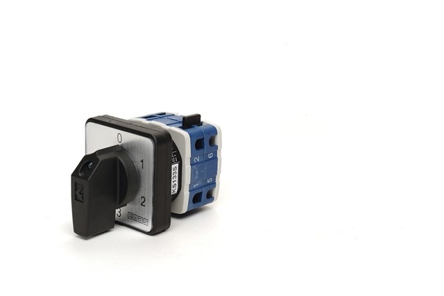 Переключатель реверсивный PSA-KD (0-1-2-3), 45° однофазный  25А