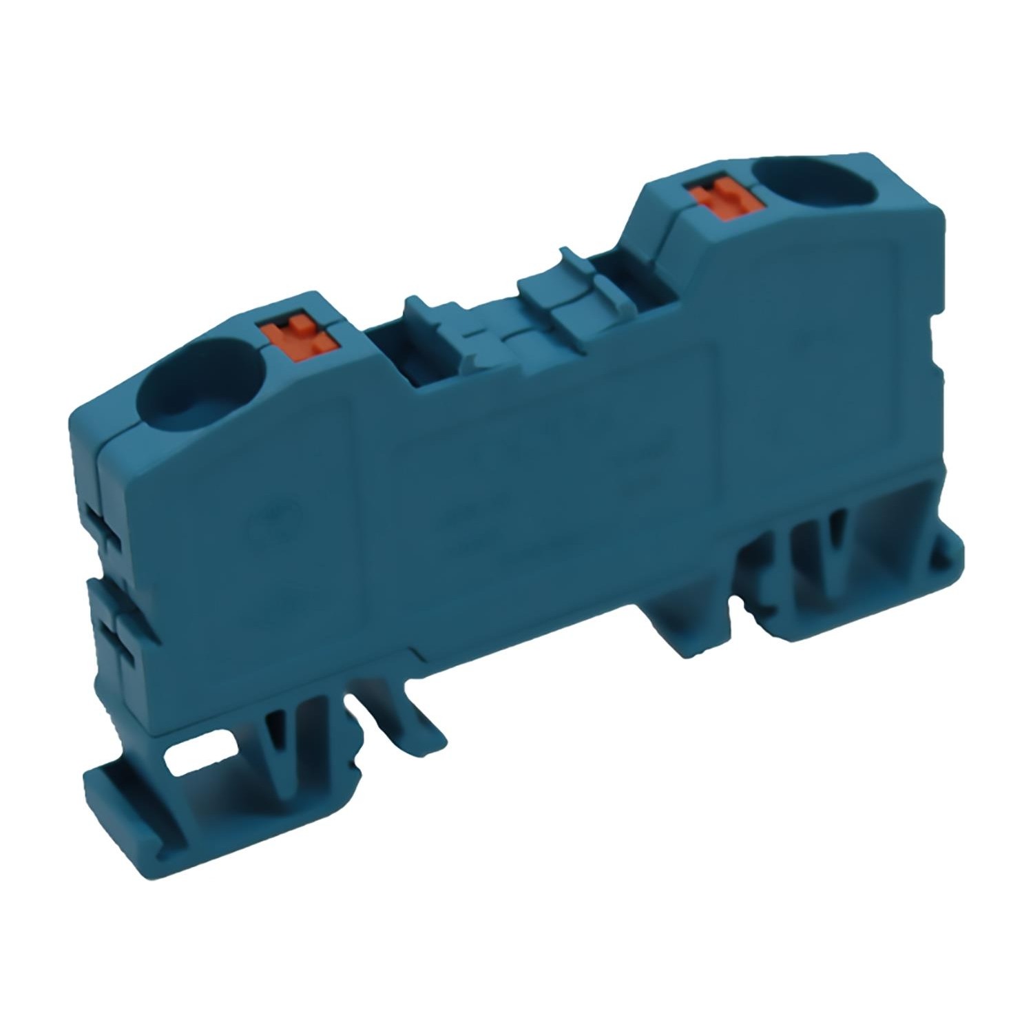 OPK  4/6,7mm Клемма синяя проходная закрытая, пружинные зажимы, 32A [ст.арт.1515]