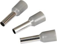 Наконечник-гильза Е4012 4мм² с изолированным фланцем серый (уп./100 шт)