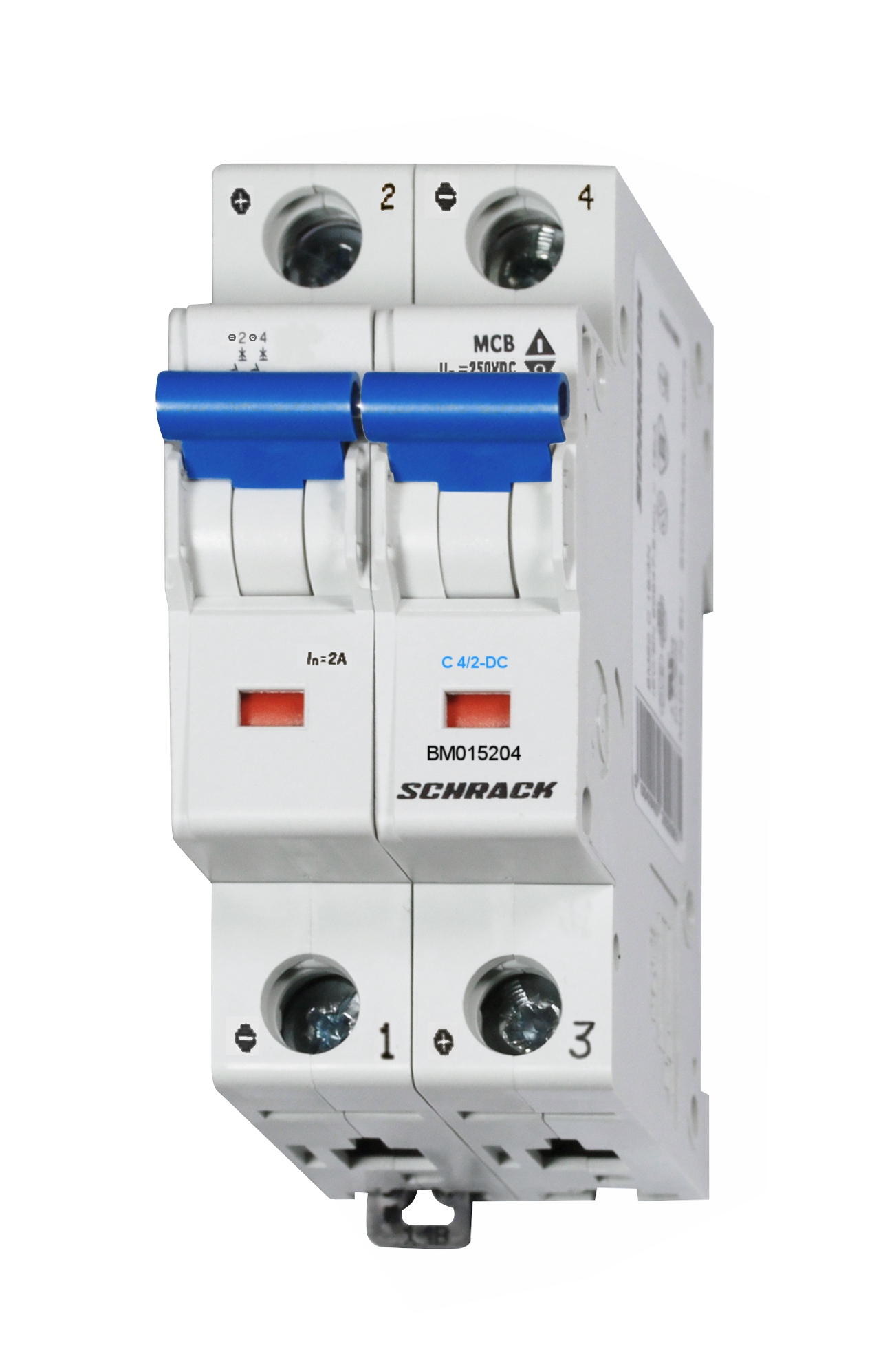 BM DC 10кА 2p C 04A Автоматический выключатель