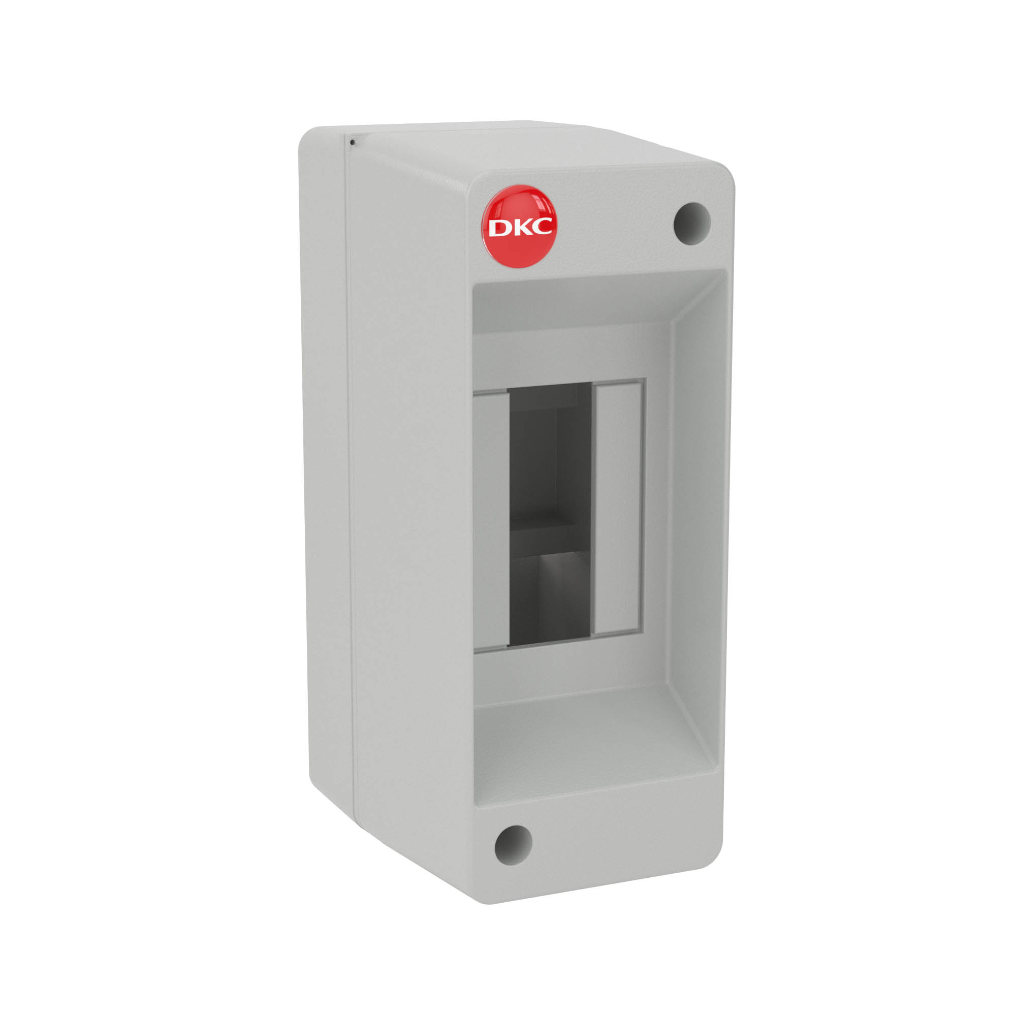 Щиток настенный, ral 7035, без крышки, 2мод.