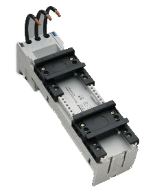 Шинный адаптер 63A, 2 держателя