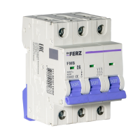 FMB-D 10kA 3P 06 х-ка D Автоматический выключатель