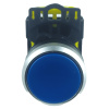 LA115 Кнопка синяя пластиковая 1НО, без фиксации IP65