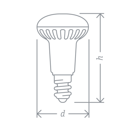 Лампа Navigator 94 259 NLL-R50-5-230-2.7K-E14