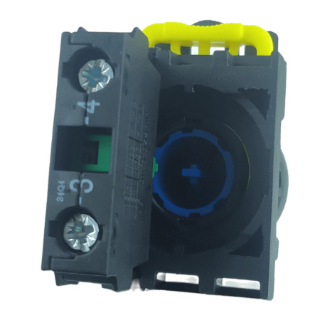 LA115 Кнопка синяя пластиковая 1НО, без фиксации IP65