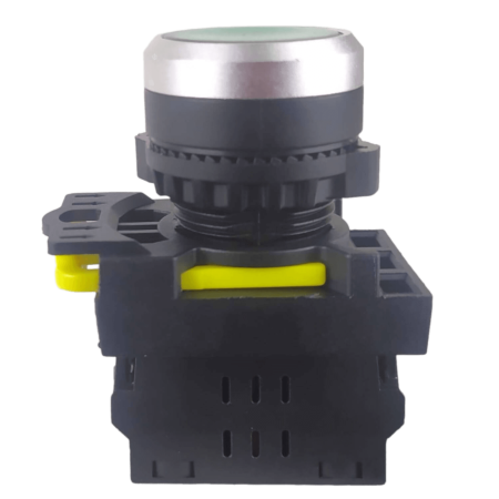 LA115 Кнопка синяя пластиковая 1НО+LED 230V AC, без фиксации IP65