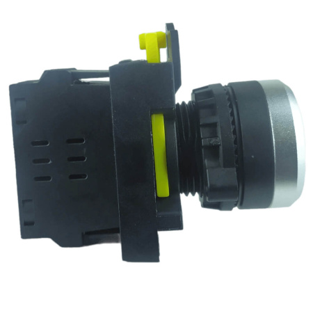 LA115 Кнопка белая пластиковая 1НО+LED 230V AC, без фиксации IP65