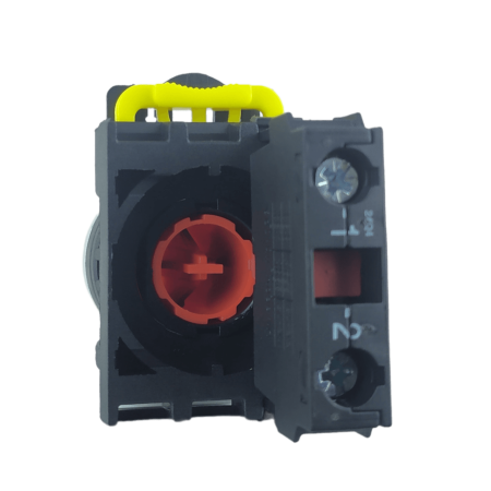 LA115 Кнопка красная пластиковая 1НЗ, без фиксации IP65