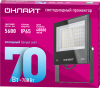 Светильник ОНЛАЙТ 61 950 OFL-70-6K-BL-IP65-LED