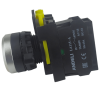 LA115 Кнопка желтая пластиковая 1НО, без фиксации IP65