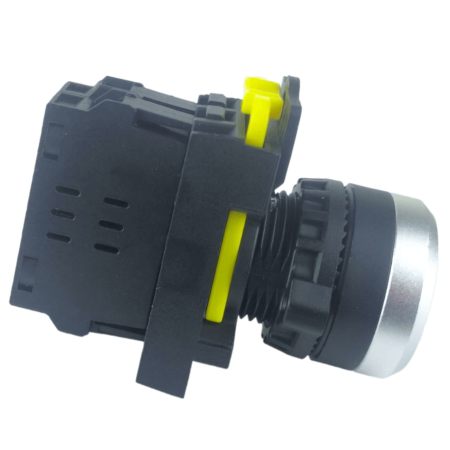 LA115 Кнопка зеленая пластиковая 1НО+LED 230V AC, без фиксации IP65