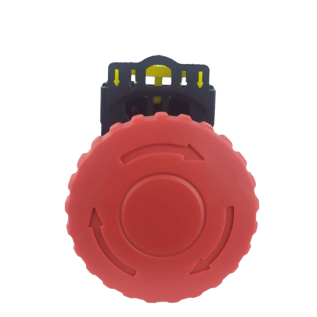 LA115-IP65 Кнопка аварийная красная пластиковая "Грибок" включение вращением 1НЗ IP54