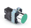 Кнопка управления NP2-BA31 без подсветки зеленая 1НО IP40