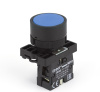 Кнопка управления NP2-EA61 без подсветки синяя 1НО IP40