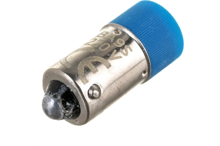 Ba9S-LED220-B Светодиод синий 220В AC для блок-контакта подсветки B3 к серии B