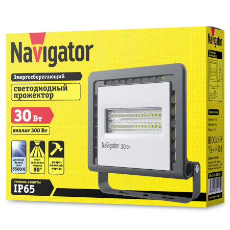 Светильник Navigator 14 144 NFL-01-30-6.5K-LED