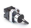 Переключатель NP2-BJ45, 2 положения с возвратом, 1НЗ +1НО IP40